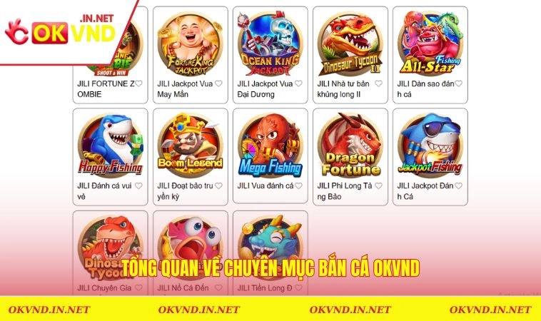 Bắn Cá OKVND 1 Khái quát sơ lược về hình thức săn sinh vật tại OKVND