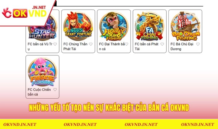 Bắn Cá OKVND 2 Điểm mạnh của chuyên mục bắn cá OKVND