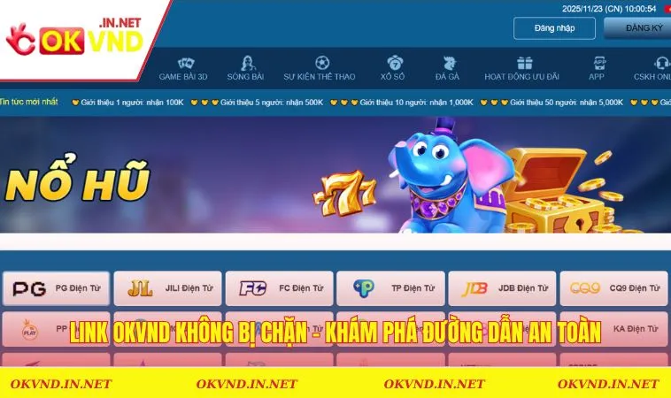Link OKVND Không Bị Chặn - Khám Phá Đường Dẫn An Toàn