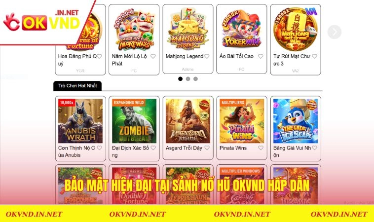 Bảo mật hiện đại tại sảnh slot hấp dẫn