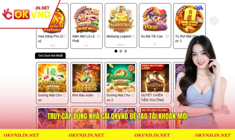 Truy cập nhà cái để tạo tài khoản